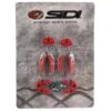 Sidi Replacement SRS Traction Pads For Dragon 2 & 3 Shoes (Red) (39-40) -Sidi Cycling Shop 10925000384