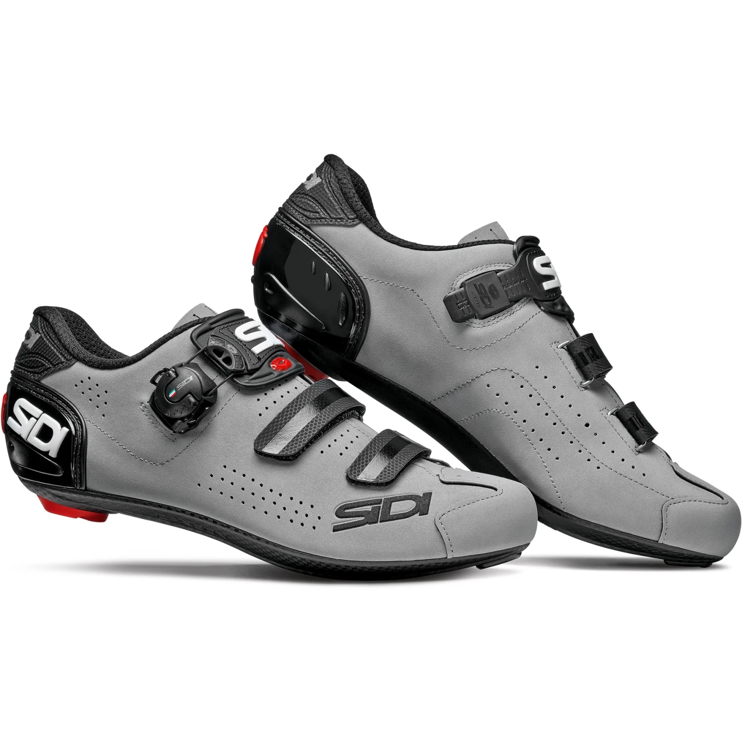 Sidi Alba 2 Road Shoes - black/grey Sidi Alba 2 Road Shoes - Black/grey -Sidi Cycling Shop sidi alba 2 road shoe black grey 1 1075197