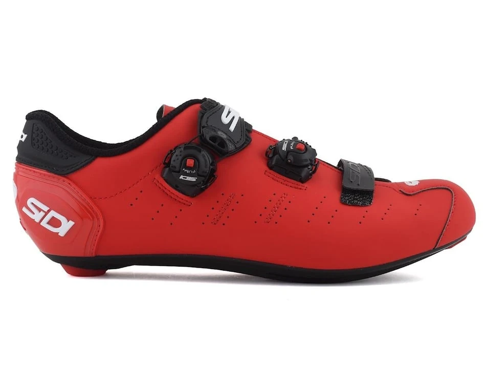 Sidi Ergo 5 Road Shoes (Matte Red/Black) (45.5) Sidi Ergo 5 Road Shoes (Matte Red/Black) (45.5) -Sidi Cycling Shop srs er5 mrbk 455