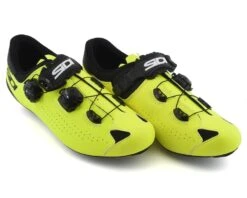 Sidi Genius 10 Road Shoes (Black/Flo Yellow) (42) 5 Sidi Genius 10 Road Shoes (Black/Flo Yellow) (42) -Sidi Cycling Shop srs gnx bkfy 420 3