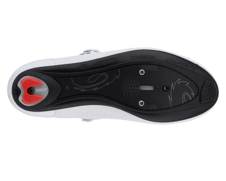 Sidi Genius 10 Road Shoes (White/White) (42) Sidi Genius 10 Road Shoes (White/White) (42) -Sidi Cycling Shop srs gnx whwh 420 1