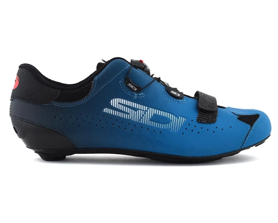 Sidi Sixty Road Shoes (Black/Petrol) (41.5) Sidi Sixty Road Shoes (Black/Petrol) (41.5) -Sidi Cycling Shop srs six bkpt 415