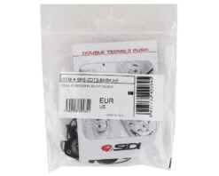 Sidi Shot/Tiger Double Tecno-3 Push Closure System (Black) (Half Pair) -Sidi Cycling Shop srs zdt3 bkbk hf 1