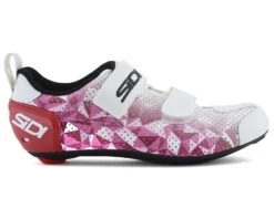 Sidi T-5 Air Women's Tri Shoe (Rose/Red/White) (38)